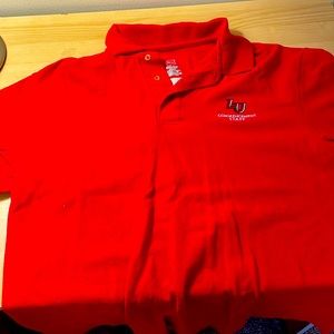 Short Sleeve Polo - Red - Liberty Branded